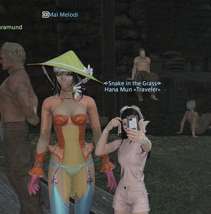 hanastrologist's tweet photo. got my selfie with doja while she's in a cutscene https://t.co/d3ddXcjY3l