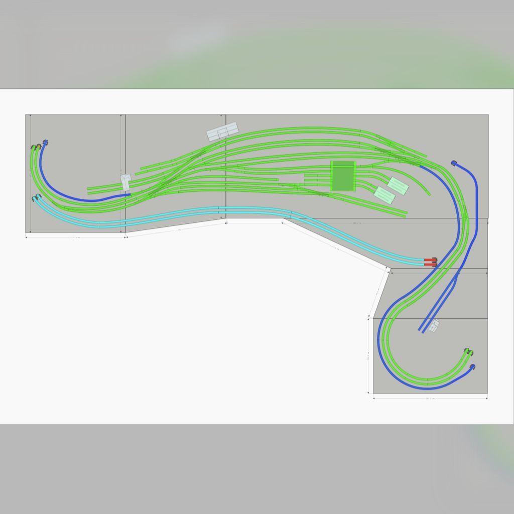 RailModeller's tweet photo. "Bahnhof Kehl" by MAST is a large Märklin K layout built for long-distance running, featuring an extensive station approach and generous curves across a footprint of 6.5 × 4 m (21 × 13 ft)
#modeltrain #Modellbahn #trackplan #ModelTrainLayout #hoscaletrains #HOScale https://t.co/PuzB7TbdUV