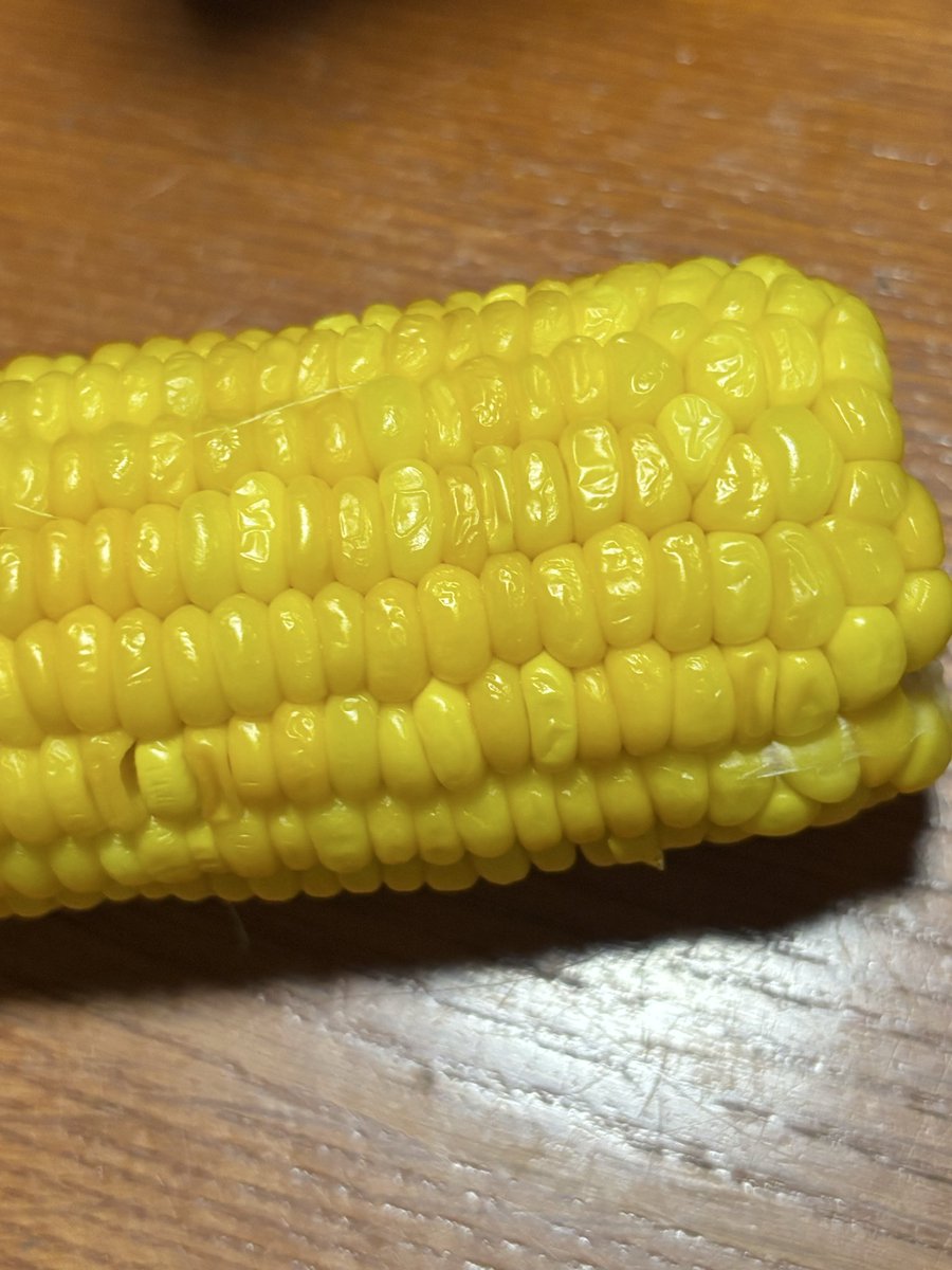 Matsu823K's tweet photo. とうもろこし🌽食べまーす。 https://t.co/y6ul15jdfx