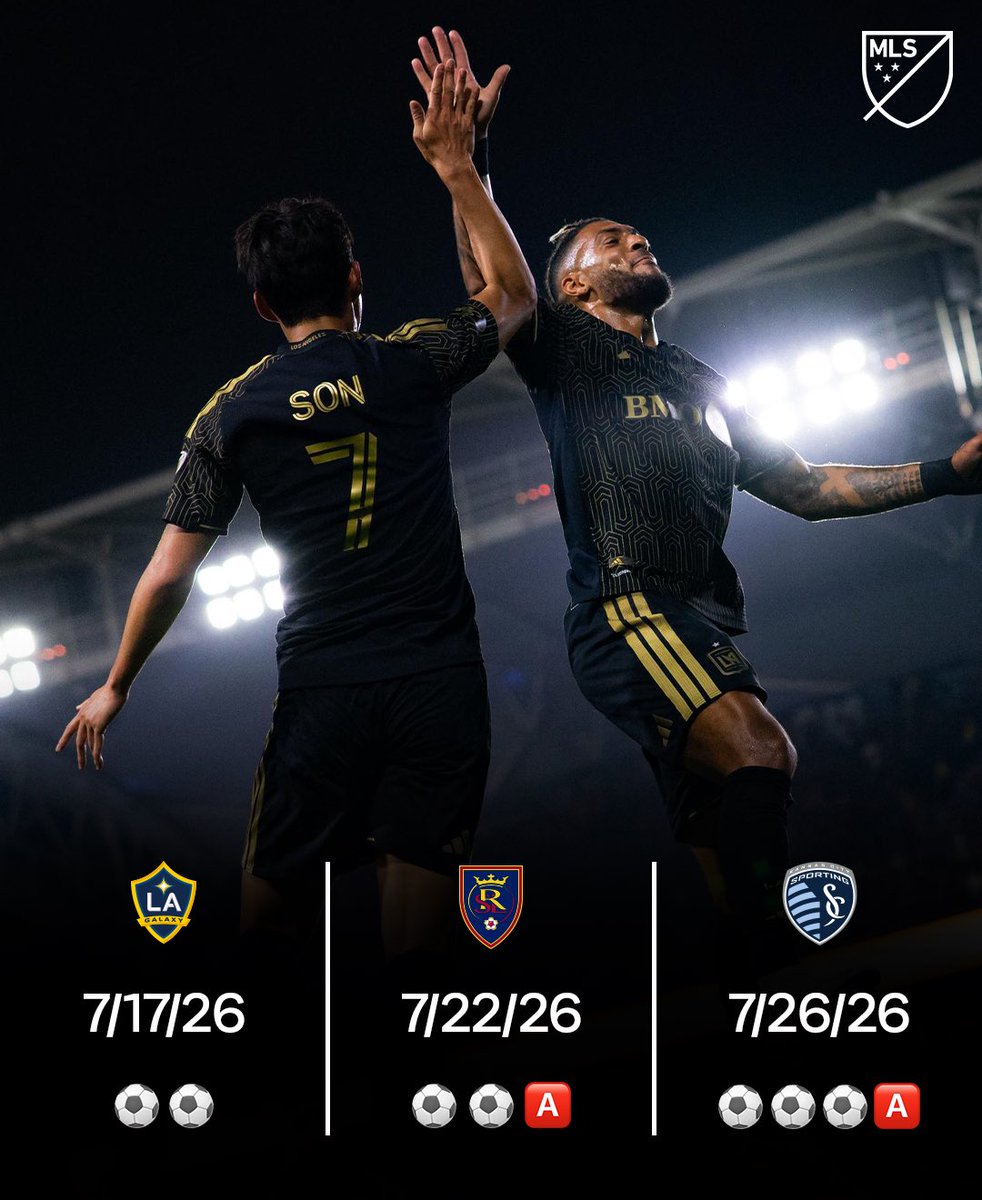 MLS's tweet photo. Son and Bouanga have each scored in all three games since the restart. 🔥🤝 https://t.co/yvg7ybhAfS