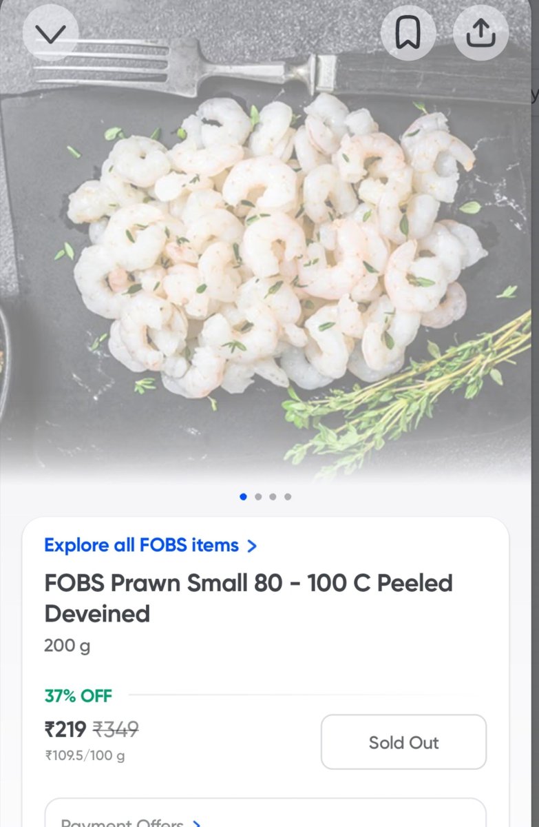 ravitejak07's tweet photo. Don't fall trap of @SwiggyCares #instamart product description.

Description says 80 to 100 small pieces but in reality received only 28.

This is how cheat customers? https://t.co/mNYpgTu14V