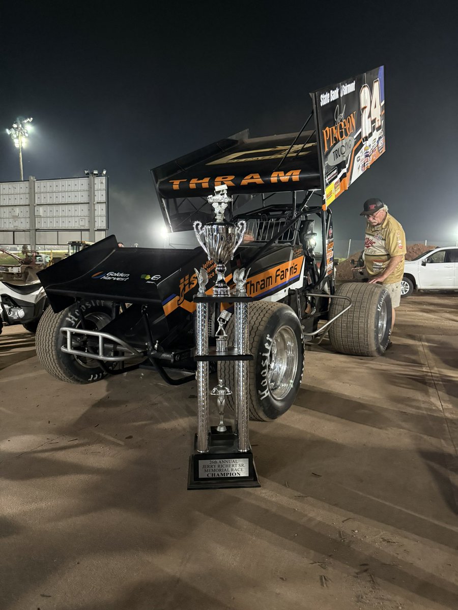 thramracing24's tweet photo. WINNER WINNER BEEF DINNER!! 

Thank You to the Richert family for putting on this show every year, it’s truly one of our favorites on the schedule and to be able to win it is even better!

And a huge Thank You to all of our sponsors!

Joel Pingeon Trucking, Inc.
Creek Area Ag Services LLC
Compeer Financial
Lakes Area Safe and Vault Co.
Jeffers Implement Service L.L.C
Golden Harvest Seeds - Enogen
State Bank of Fairmont
CT Cattle
Thram Farms
Anderson Farms
Durty Customs
Tina Scott Hanna
King Racing Products
Bulk Loads
Schaeffer's Oil
Moyle Racing Engines