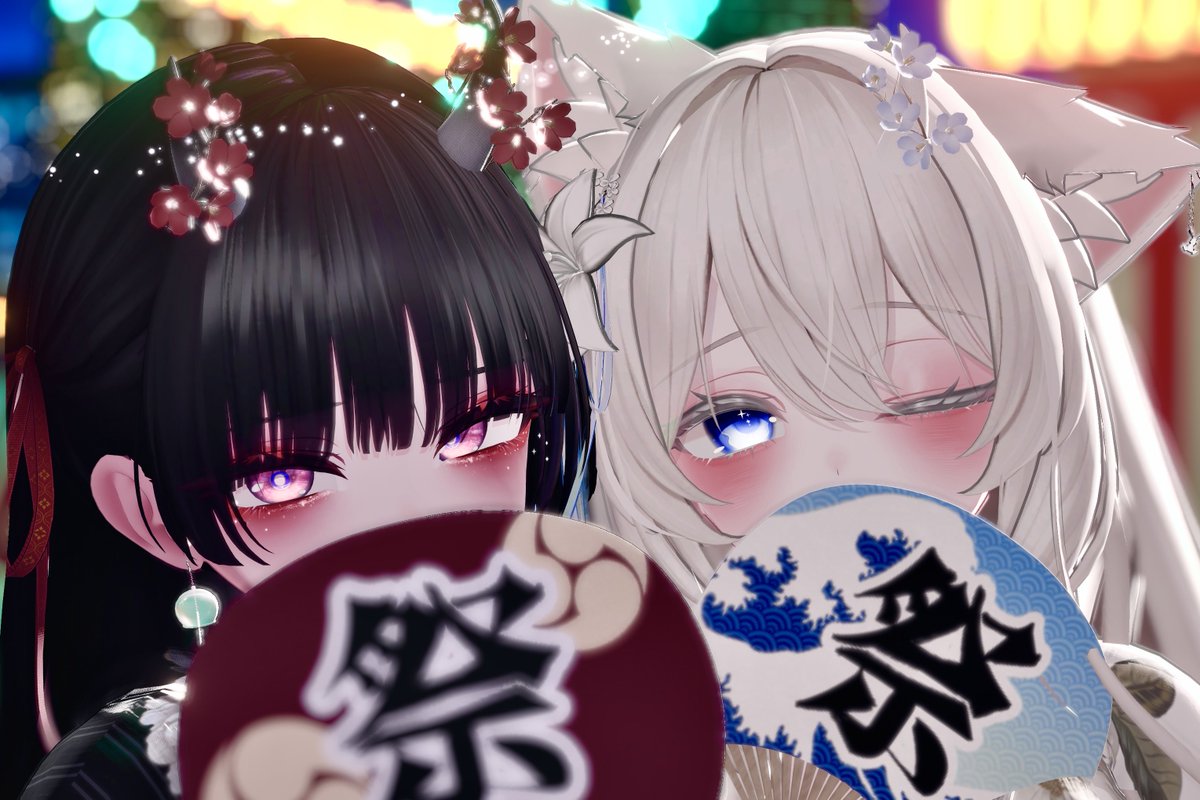 Qualia_snow's tweet photo. 💫夏祭り💫 https://t.co/YttJqZXUXd