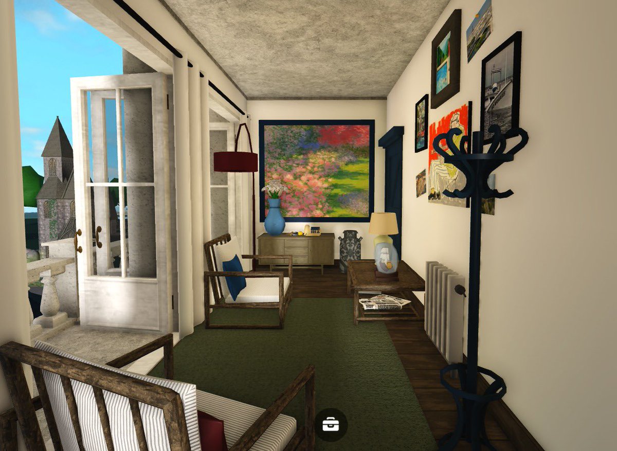 kantedeunavida's tweet photo. Parisian apartment #bloxburg https://t.co/rP4xvBoQiA