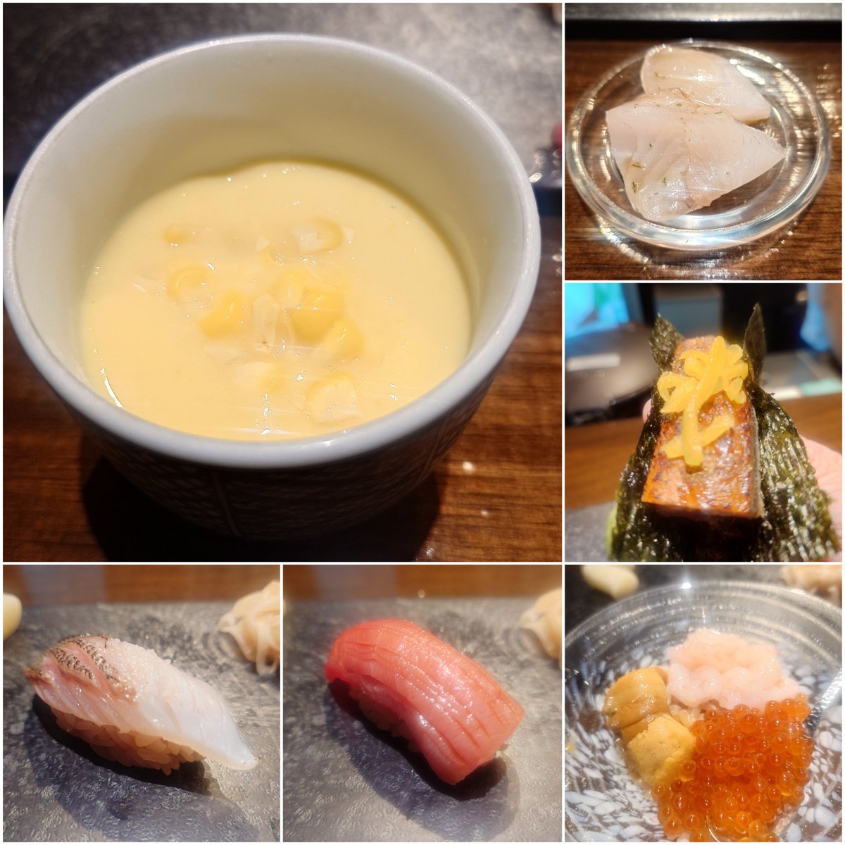 ri9mmr's tweet photo. @sushinosuke2022
前回のノンアルのリベンジお寿司😅
お寿司とお酒のコンビは最高！
冷製茶碗蒸しの季節です、そして美味でした💕
#2026年
#訪問7回目
#新橋
#通算64回目
#目指せ100 https://t.co/bHG53nfQ88