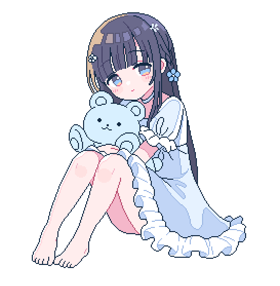 uta_vit999's tweet photo. wip　奥側のフリルがんばって探そうね https://t.co/Lf1BXiaflO