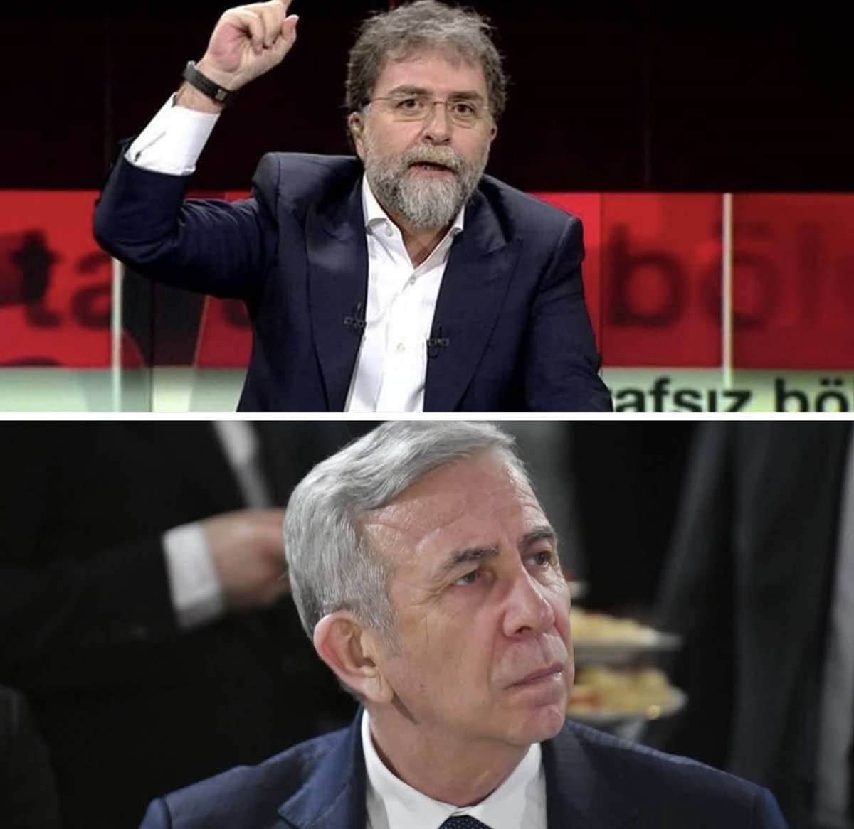 haberfilesi's tweet photo. Ahmet Hakan: 

DÜNYANIN BÜTÜN SİYASET BİLİMCİLERİ TOPLANMAYINIZ

MANSUR Yavaş olayına şöyle bir bakalım:

- Partisinde kıyamet koparken: Ortalıkta yok.
- Partisinden ayrı bir parti çıkarken: İl dışında.

- Ankara’yı sel alırken: Bulunamaz.
- En konuşması gereken zamanda: Susar, susar, susar.
- Taraf olması en gerektiği anda: Arada kalır.
- Türkiye’nin herhangi bir meselesi hakkında: Zerre fikir beyan etmez.
*
Buna rağmen adam...
Her denklemde, her dinamikte, her tartışmada, her beklentide var.
*
Dünyanın bütün siyaset bilimcileri, zehir gibi teorilerini sırf bu pratiği açıklamak için toplanıp çalıştay üstüne çalıştay yapsa...
Mansur Yavaş olgusunu açıklayamaz.