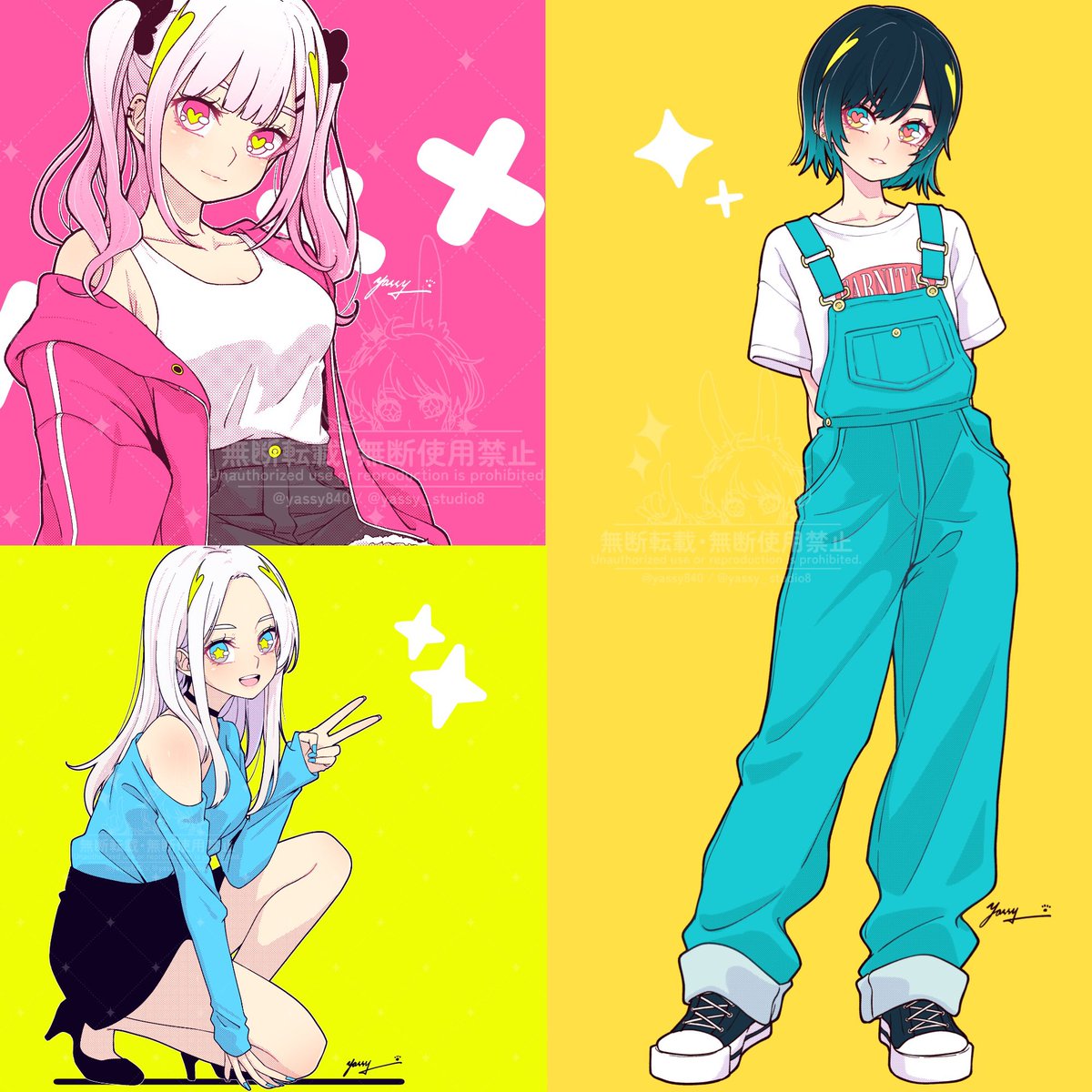 yassy840's tweet photo. カラフルポップでかわいいイラストの制作承ります❣️

SNSアイコン/Vtuber様立ち絵/動画配信素材/プレゼント用イラスト/広告素材など
実績300件⤴︎✨

#Skeb募集中 #ココナラ #つなぐ #commission
各サービスの詳細はリプライをご覧ください👇 https://t.co/EoN7EwFOgn