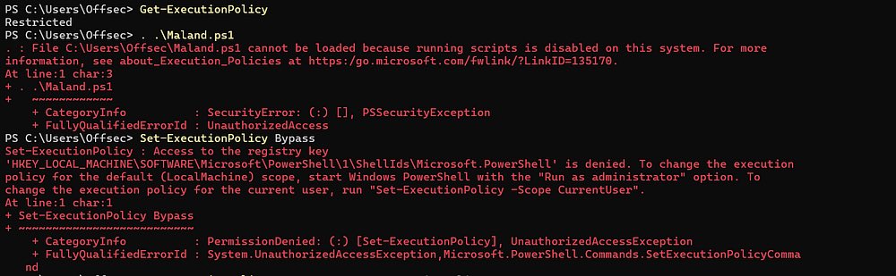 7h3h4ckv157's tweet photo. Offensive PowerShell for Red Teamer with Defense Evasion Techniques

Resource/Credit: https://t.co/223ORlufyM https://t.co/urZW3cEGHd