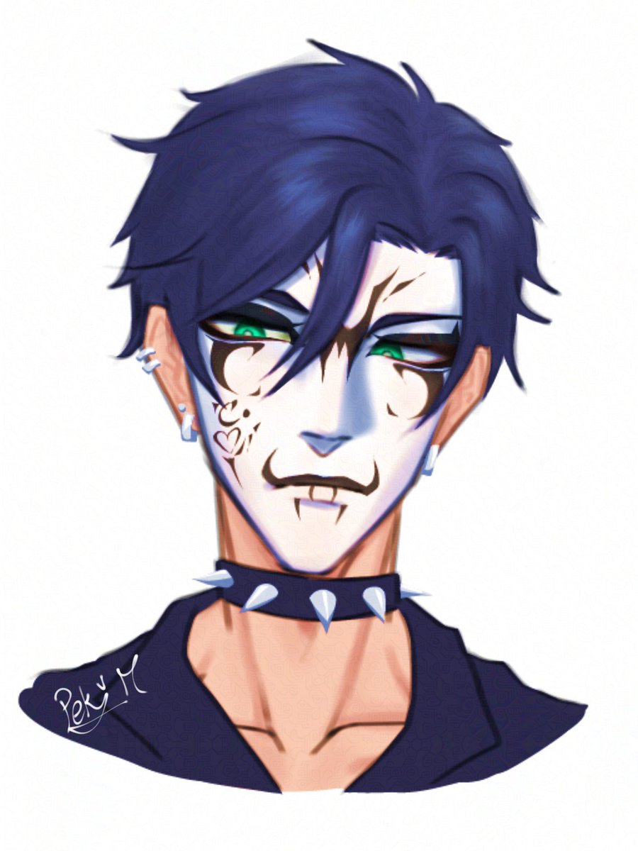 PekjMary's tweet photo. Some experiment i did with my oc Vixon

#digitalartㅤㅤㅤㅤ #OCㅤㅤ https://t.co/6vMXFpujJj