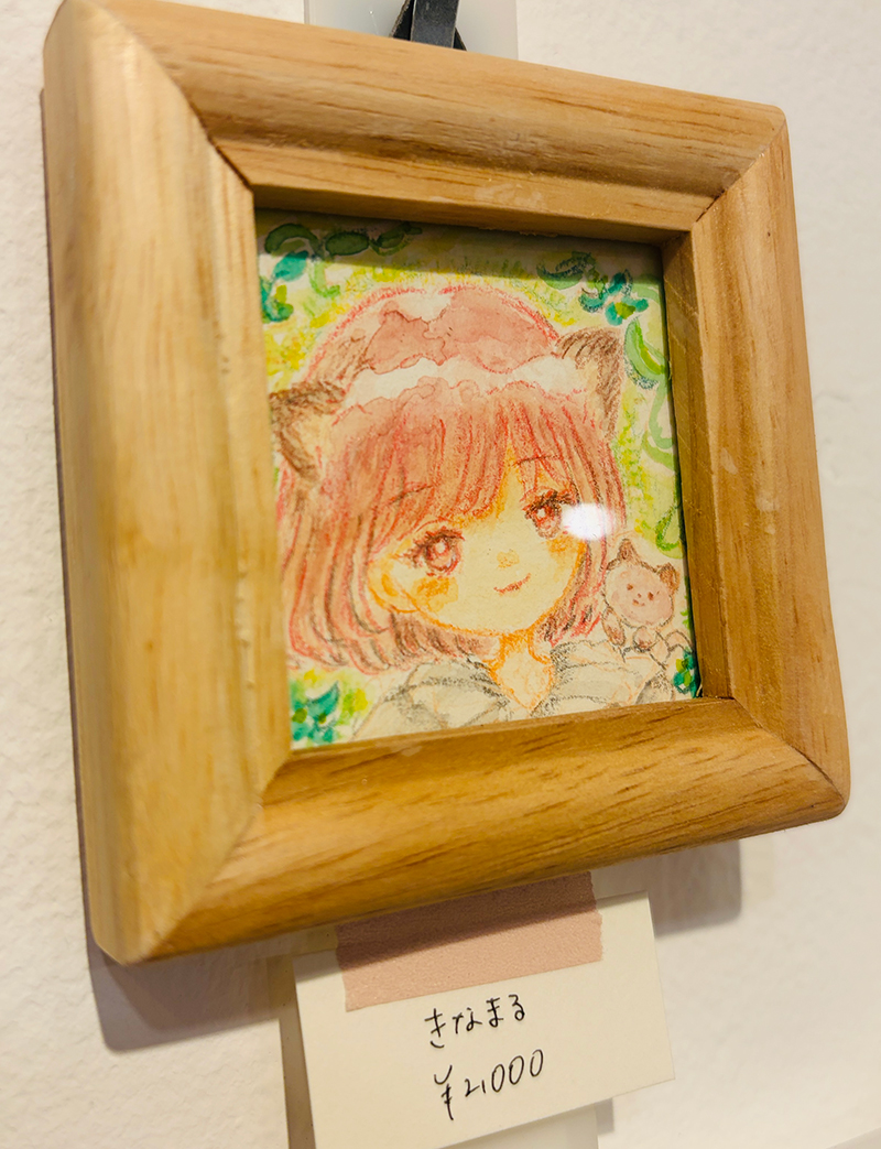 pico_ten's tweet photo. 【#pico展 猫展in原宿】
きなまるさん(@kinamaru_ru )のミニ原画です。
27日(月)まで、会場にてお迎え待ちしております。 https://t.co/tVHd6cnhc6