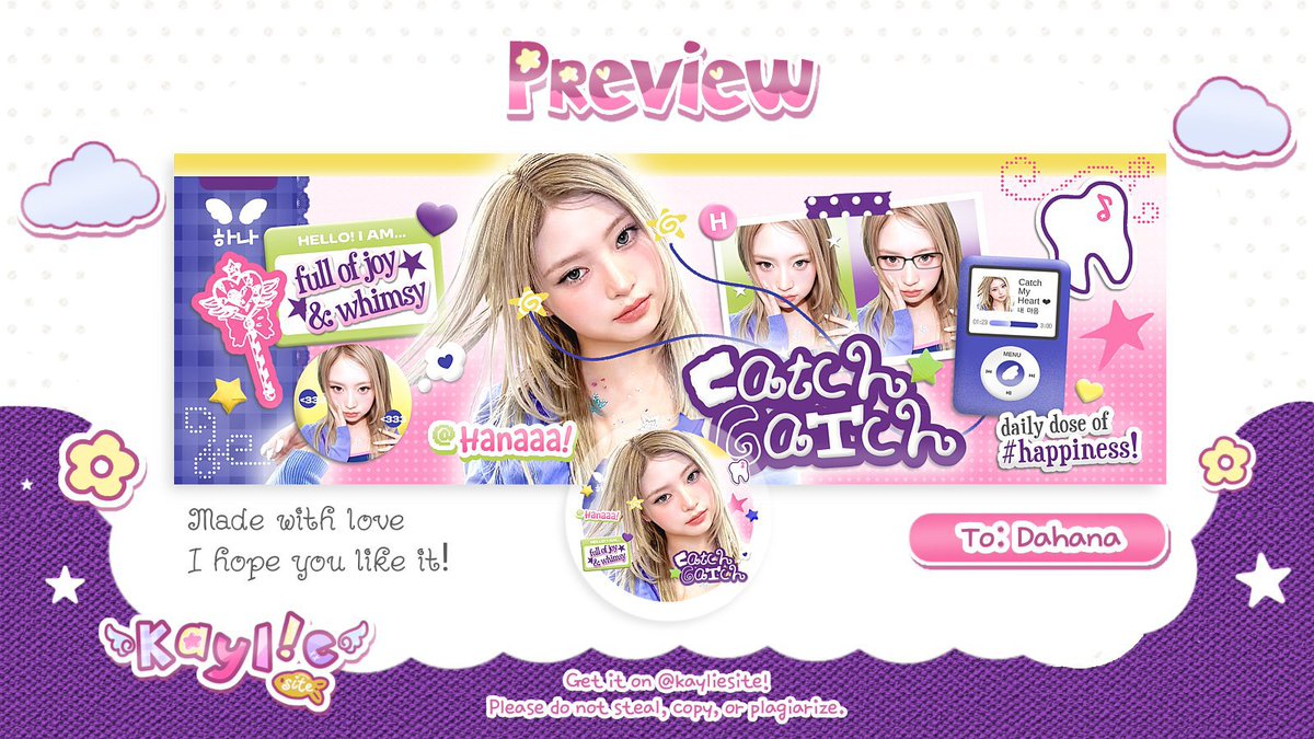kayliesite's tweet photo. Any reposts are appreciated  Ꜥ 🐬 🎼 ᨳദ

꒰ OPTIP LAYOUT ꒱  🦷 cAtchie is trying tO cAtch your heArt! .. grab yours before it's too late 📞💭 ada special price loh, jajank ke bawah sini!

⏰️ Mulai malam ini (26/7) 🩷 @ 19.00 WIB
Layout wabis &amp; X #bealanja https://t.co/OttIBHvTMJ