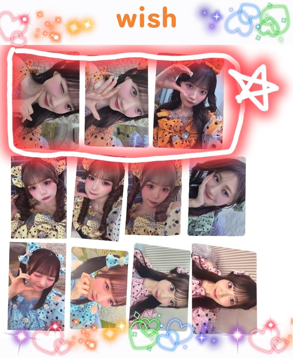 luvmaru33's tweet photo. 큐스토 きゅーすと
오늘 일요일 콘서트에서 트레카, 캔뱃지 교환해요♡
2시 50분쯤 도착예정입니다

왼쪽에 있는 사진으로 오른쪽(wish) 구합니다
중복이 너무 많이 떴어요ㅜㅜ
에미루는 원가에 구매도 합니다!! https://t.co/RKyBsnWZvG