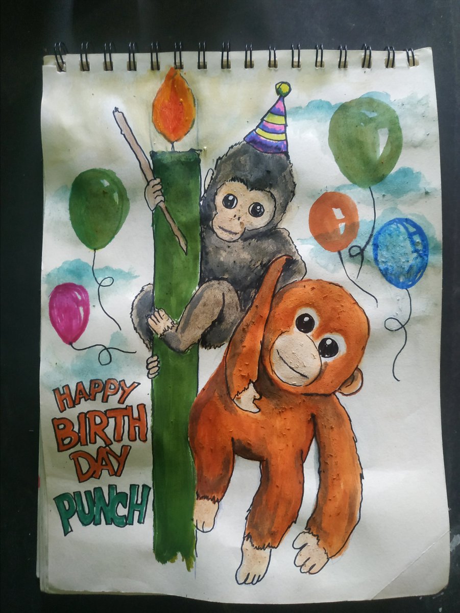 jesuX2C's tweet photo. @Punch_on_sol 
My traditional art drawing for 

#PunchBirthday https://t.co/qkb0GNGNp1