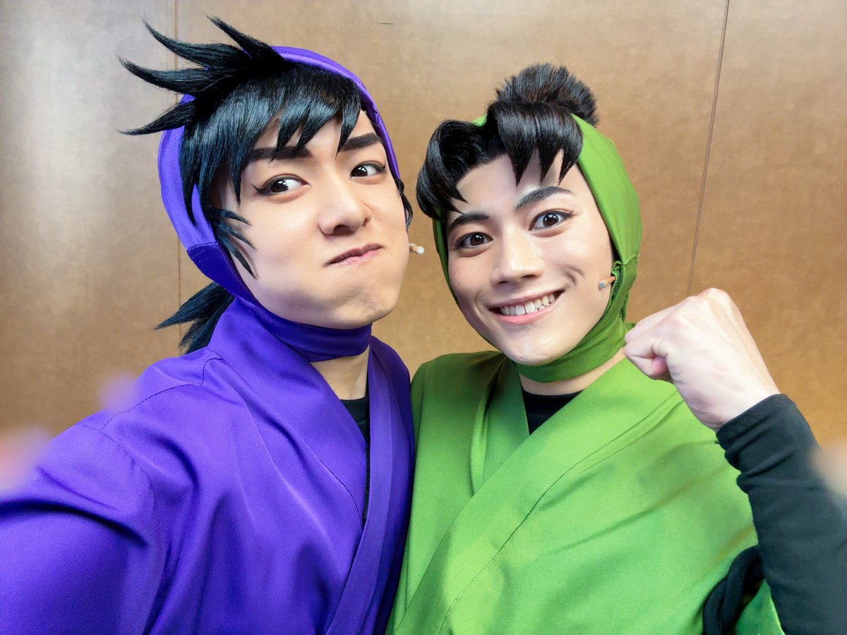 kengouhata's tweet photo. ･
#忍ゲキ 3日目お昼公演💚
ご来場いただきました皆々様、
誠にありがとうございました！！！

素敵な挨拶でしたいおりん🥹🫶

夜公演もよろしくお願いします🔥 https://t.co/3upviLacnF