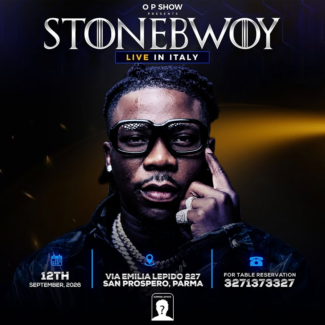 BurnitonNelly's tweet photo. Stonebwoy Live In Italy 🇮🇹 🔥🔥🔥🔥 https://t.co/zm1nk3uqFh