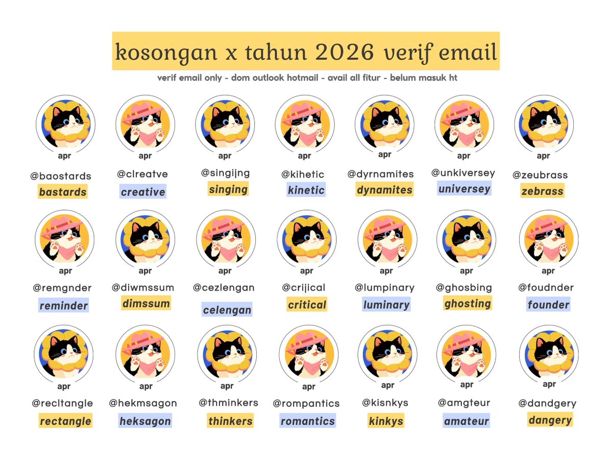 HOKLMES's tweet photo. @brtatz @pointibe Ready banyak akaaak. Start 10k ajaa! Ada yg v email only, v all, masuk mt only, yg udh masuk htmt juga ada yuuuk 😆 katalog lengkap ada di pinned atau boleh dm/wa aku yahhh https://t.co/xUqFKct9TF