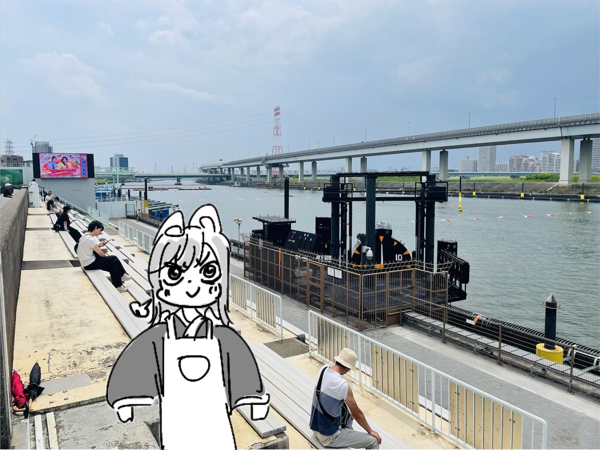 DosKitaa's tweet photo. ボートレース江戸川に来たのじゃ！ https://t.co/DpxXciO6fr