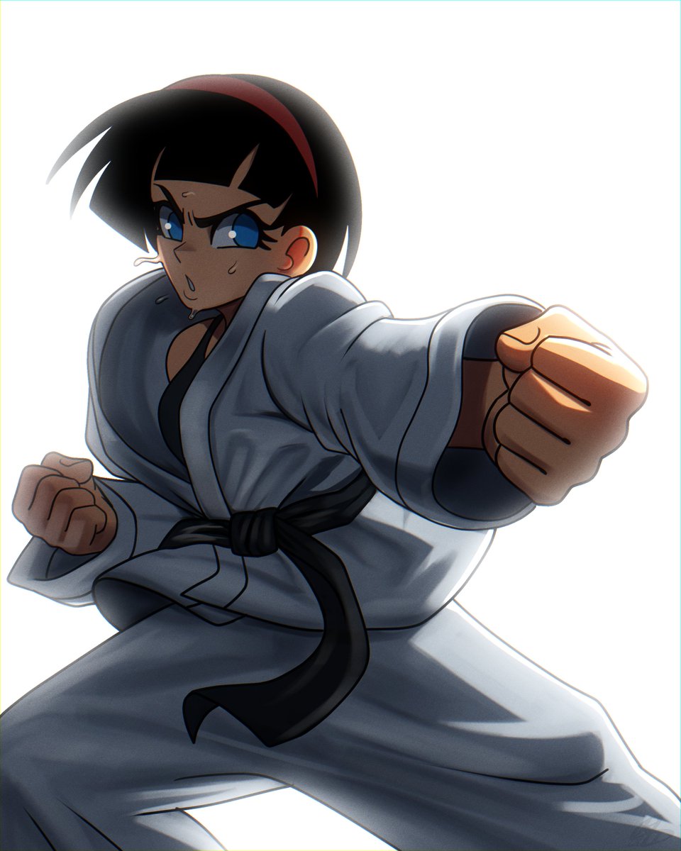 CrimsonRLD's tweet photo. Videl 👿 https://t.co/si5BAVgDs0
