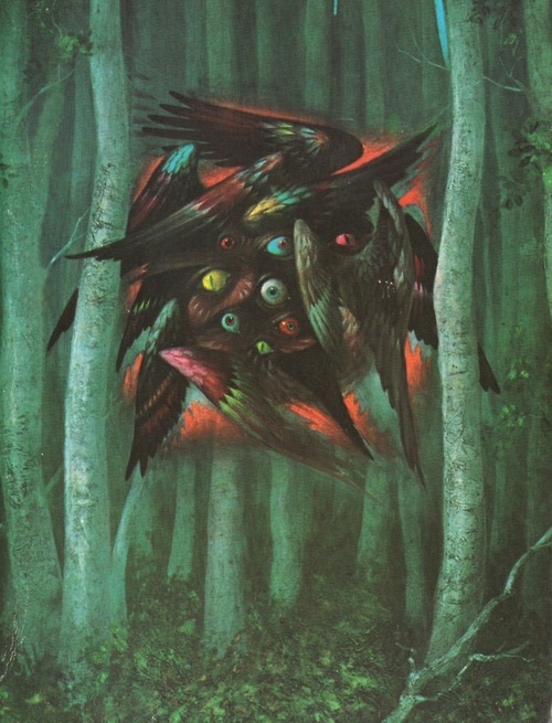 artenpedia's tweet photo. Cover illustration for Madeleine L'engle’s A Wind in the Door https://t.co/xvKZmDLtAw