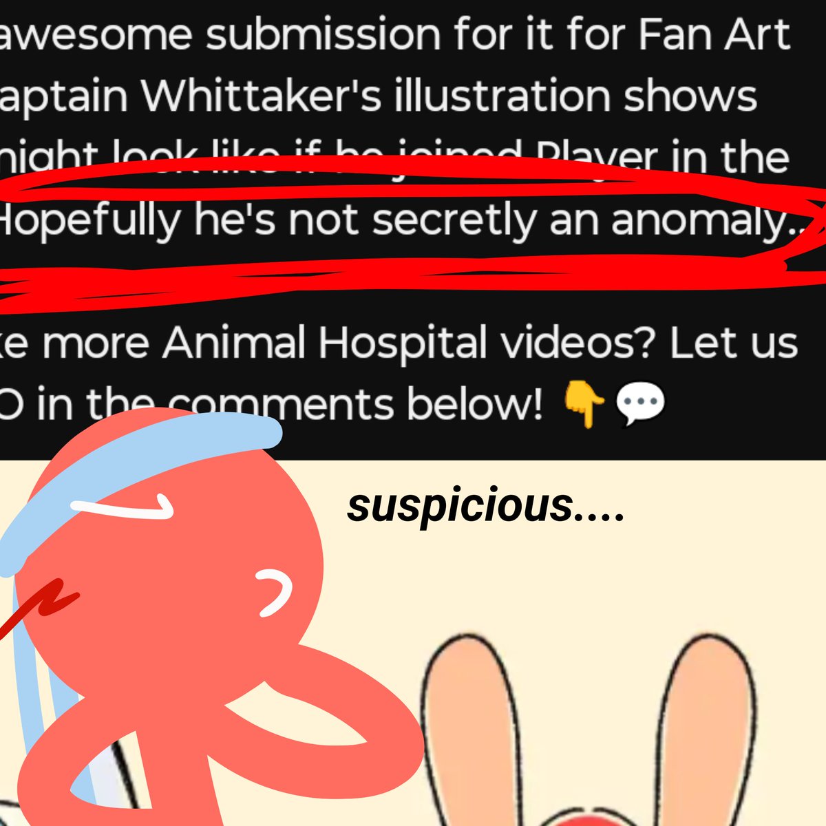 th4d_'s tweet photo. I loved the designs dude... But kinda hard for me to imagine captain with moustache... Idk whyπ₯
#gametoons #animalhospital #captain #player #AUL https://t.co/nx8UDrwdOm