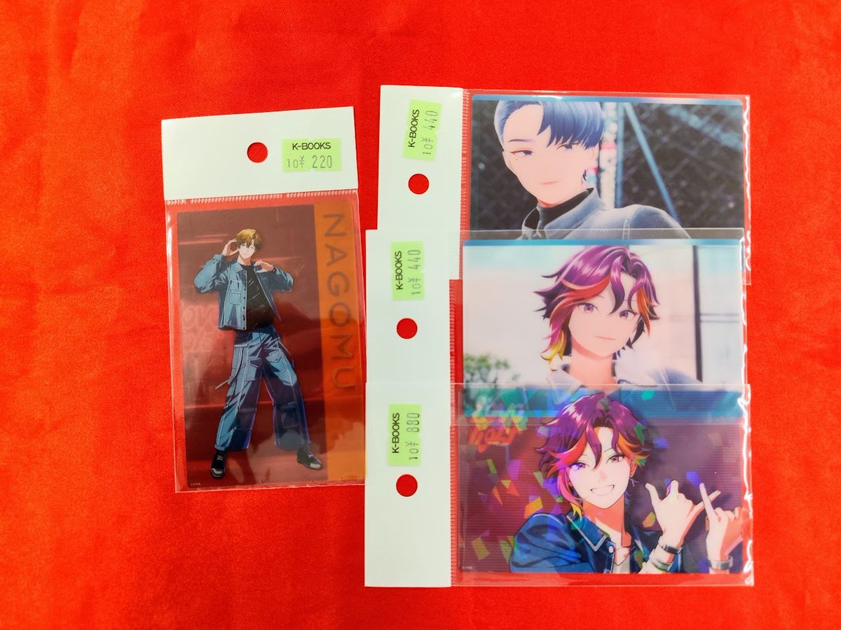 入荷情報】 「VS AMBIVALENZ」 クリアカード 💙イッセイさん 💛ナゴム