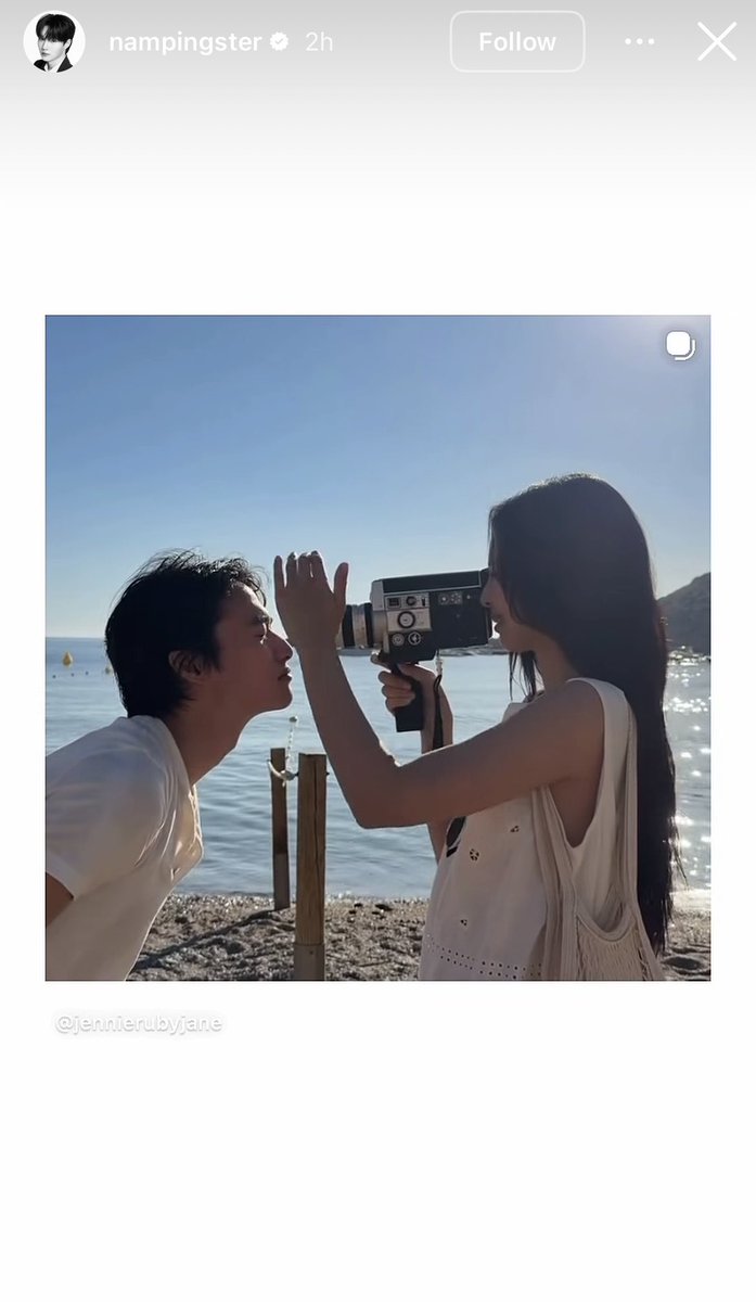 tjruby_'s tweet photo. น้องน้ําปิง นภัสกร แชร์เพลง “Less than a Lover” ของเจนนี่บน IG story เทสดีมาก https://t.co/H0PqUwPXcF