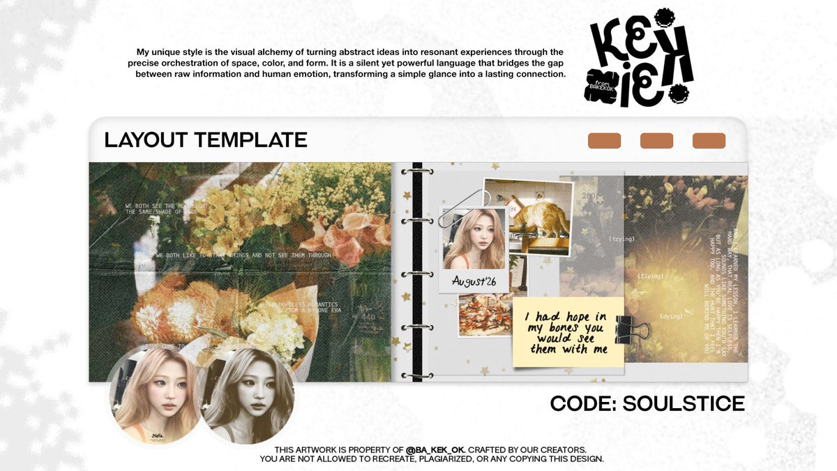 BA_KEK_OK's tweet photo. Repost highly appreciated. 🌟

halo, ayo kenalan! aku ada template layout baru, rencananya beberapa mau aku keep, tapi kalau kamu mau beli boleh, harganya ada di ALT yah, untuk modelnya juga up for sale 😵‍💫☝🏻

jagoan kalian yg mana genks??? #zonauang https://t.co/VJAg3PLwrv