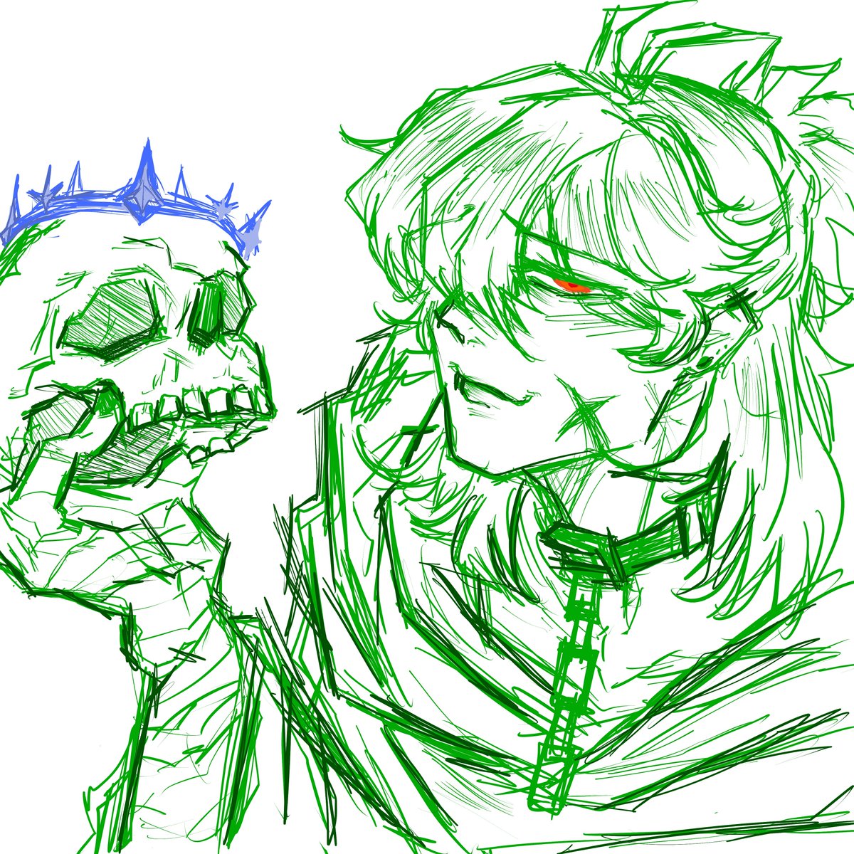 albedont_'s tweet photo. Drawing this on magma teehee #tkatb https://t.co/OojYMa1rp8