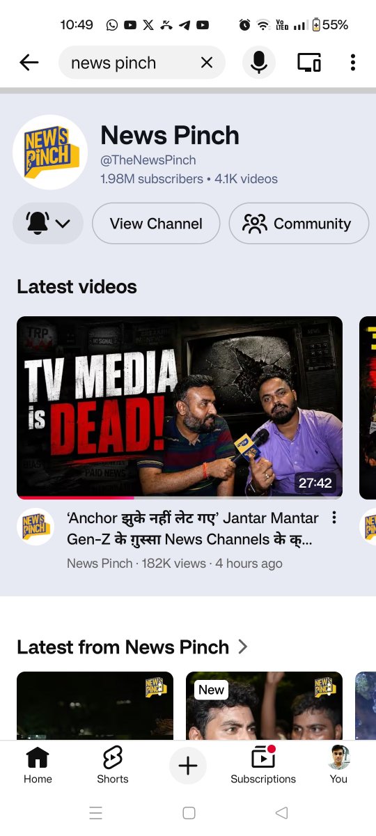 anoop219's tweet photo. @ZeeNews @aajtak @indiatvnews @republic Thank you @newspinch and @UnfilteredbyS for keeping ground reporting alive and asking the questions that matter. The fourth pillar of democracy survives because of journalists who put facts before narratives. 🇮🇳

#Journalism #Democracy #IndependentMedia #India https://t.co/5UFd15b8x3