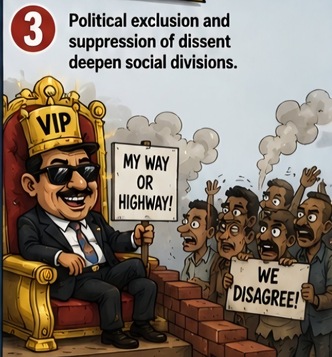 Tewolde_B's tweet photo. A nation cannot silence its way to prosperity. When truth is suppressed and accountability disappears, trust eventually collapses.
#Ethiopia #Governance #Transparency #Peace https://t.co/r1uOVVBpvK