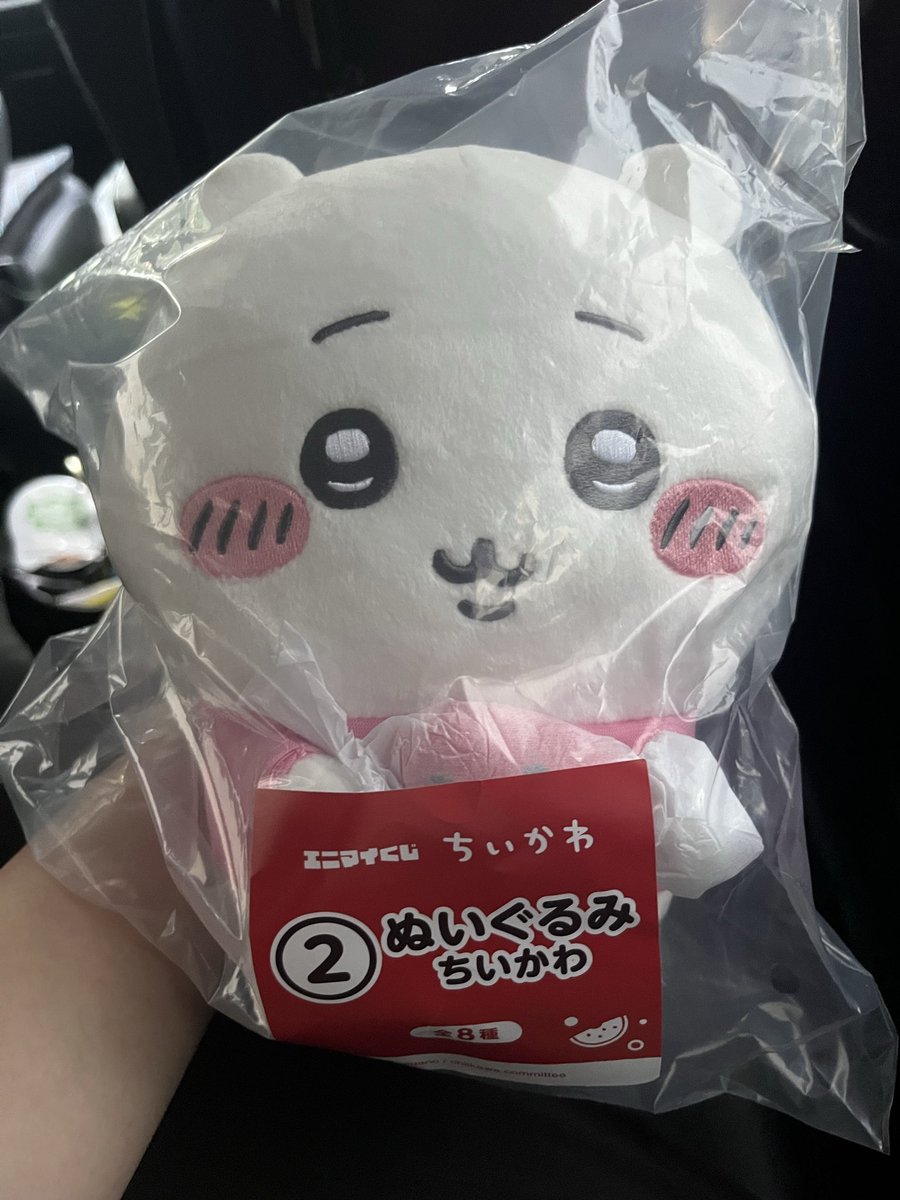 sknyuk's tweet photo. エニマイくじ　ちいかわ　交換

譲　ぬいぐるみ　ちいかわ
求　ぬいぐるみ　うさぎ　
　　風鈴　うさぎ

川崎駅、桜木町駅、横浜駅近辺等の神奈川県内で手渡しできる方を探しています！
お気軽にお声がけくださいませ🍺 https://t.co/Tcbwu7V2s0