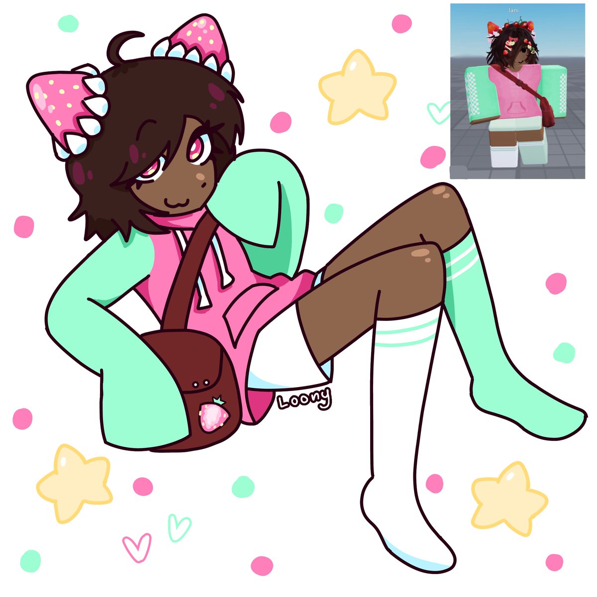 loonydrawsstuff's tweet photo. Someones avatar on Roblox 💖 https://t.co/kafhrgM23Z