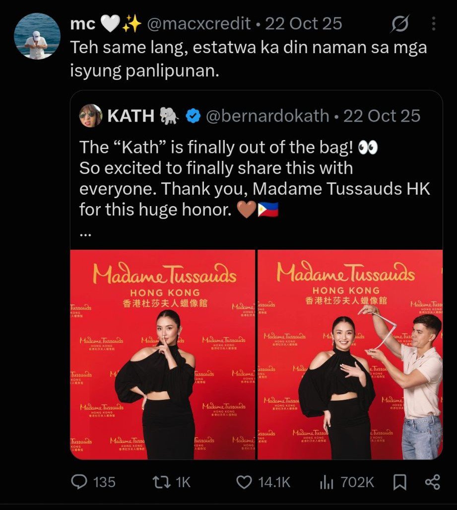 Dzhamzam's tweet photo. I beg to disagree sa "it started with her own fans "itong mga to di naman mga solid fans to ni Kath. 
Mas mataas pa nga engagement pag tungol Kay Mayer buti kng positive ang nakukuha. 😶 https://t.co/pDIOxhlcWF