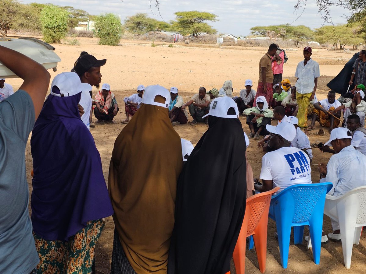 _pmparty's tweet photo. PM Party is Certified, Approved &amp; loved in Garissa. #TukoChama https://t.co/npsOSatOZN