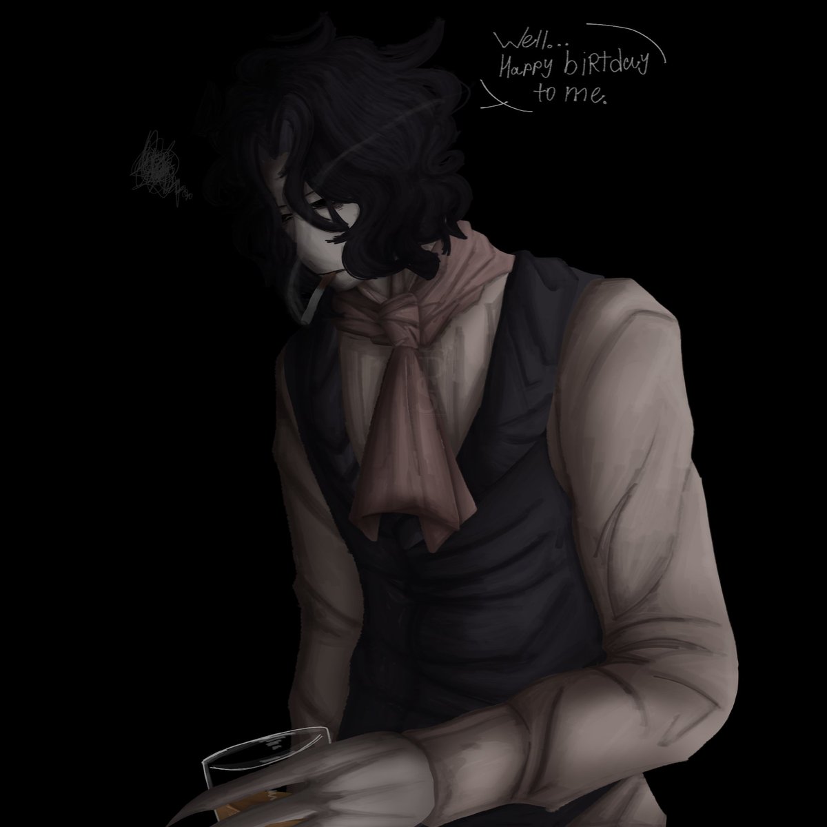 Pelerop_'s tweet photo. 私の死の日.
Happy birthday, Hyde.
.
#mazmjekyllandhyde #jekyllandhyde #mazm #Hyde #HYDE #fanart #fan #art https://t.co/w3YHvTrwcq