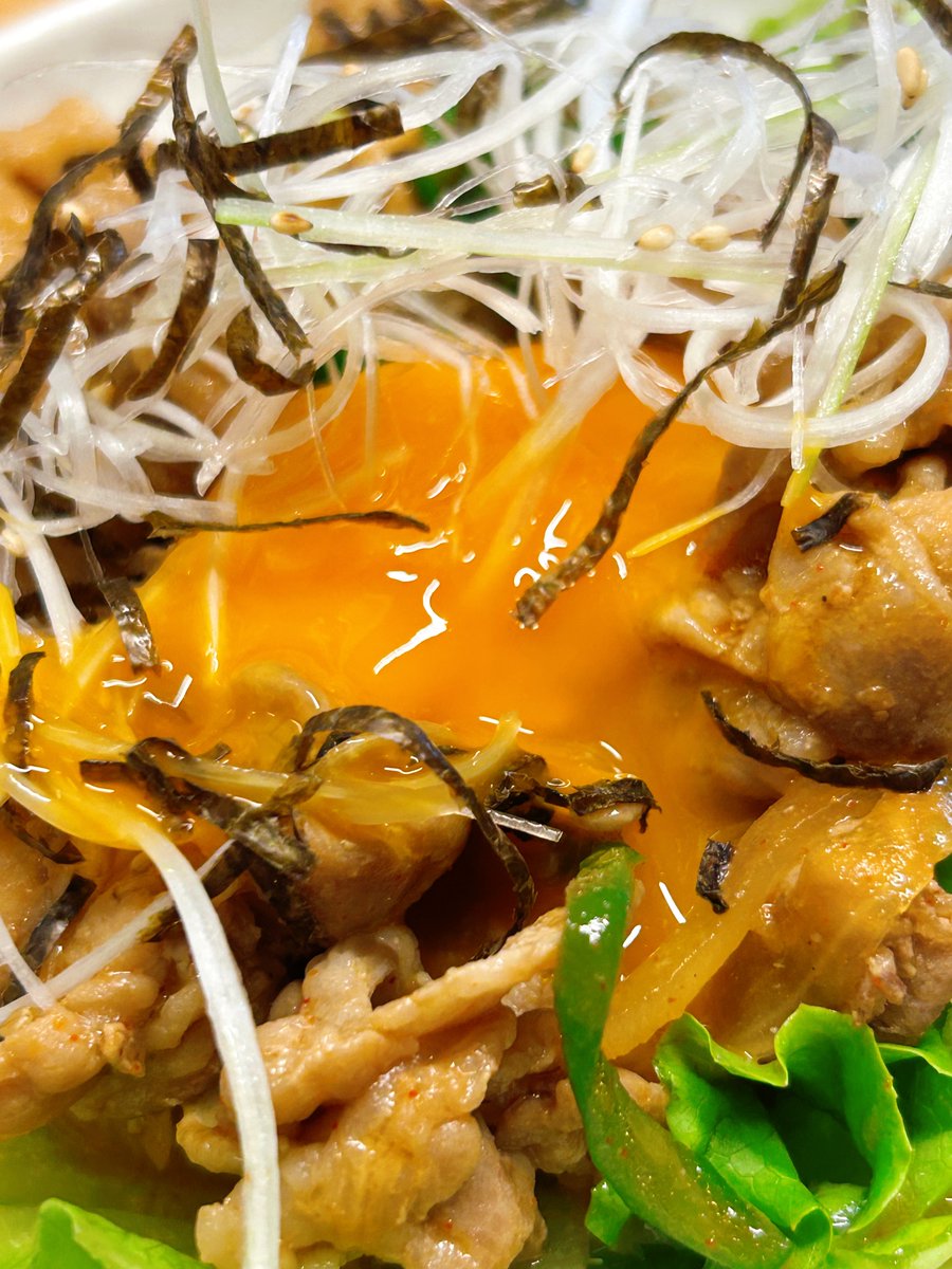 miya380510's tweet photo. 新メニュー！『和食レストランきちんとごはん虹』スタミナ焼肉丼＆卵黄トッピング編 【会津若松市グルメ】 平日ランチ限定

【会津もの】https://t.co/zqzkEOd6h9

#会津もの #和食レストランきちんとごはん虹 #会津ブログ #会津ランチ #会津グルメ #会津グルメブログ #会津若松ブログ #会津若松ランチ https://t.co/Z7fIIgsSyj