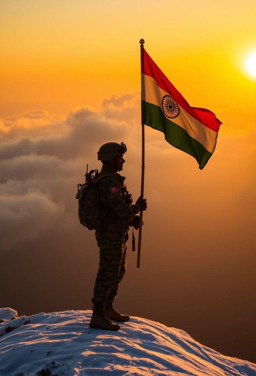 Sshariqque's tweet photo. "हर शिखर उनकी वीरता की गवाही देता है।"

अमर वीरों को शत-शत नमन.

🇮🇳 जय हिंद 🇮🇳
#KargilVijayDiwas https://t.co/JSfgTH1ulO
