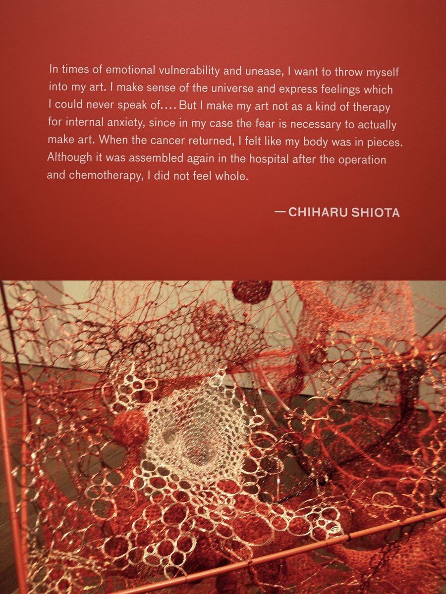 Taffie_tea's tweet photo. Chiharu exhibit at @asianartmuseum only 2 more days left before it closes. I love this exhibition. #photography https://t.co/Tj1pimUzm5