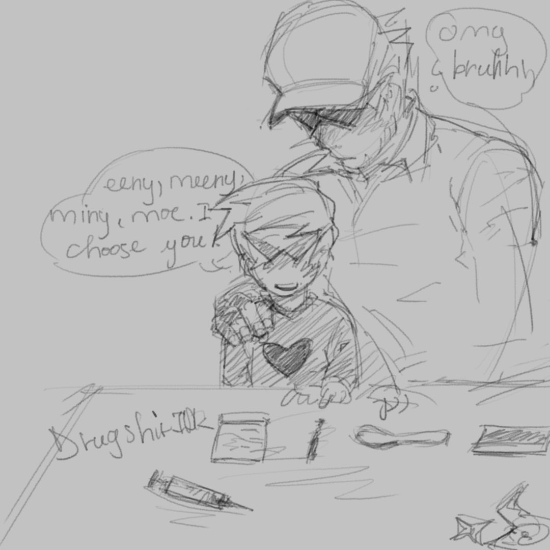 tyologistEnd's tweet photo. “Hey I'm the og person who sent the vague brodave, could we get more bro with little Dave? Maybe showing him drugs for the first time?” -> i mean i guess bro. https://t.co/dAP0dIJiv0
