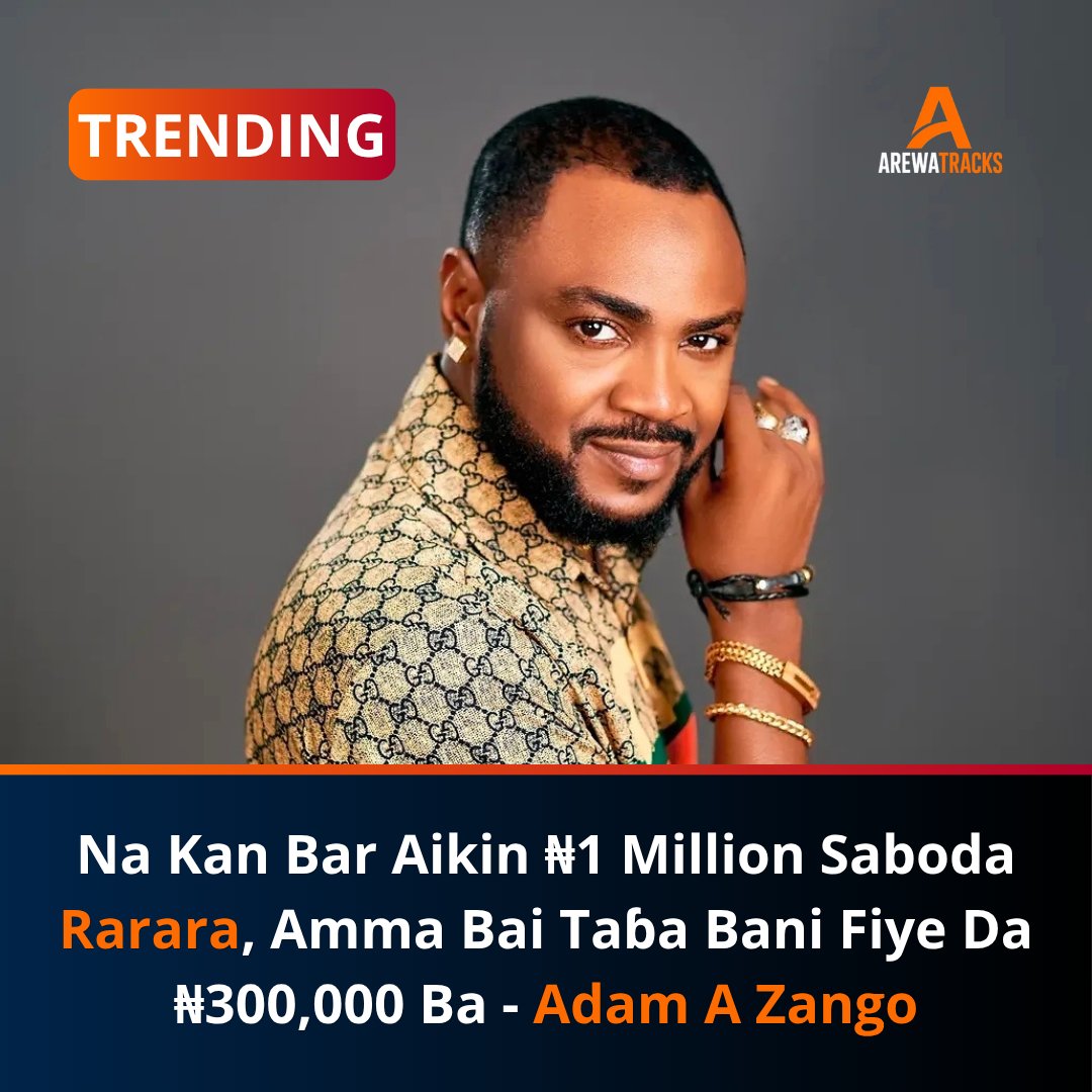ArewaTracks's tweet photo. Adam A. Zango ya bayyana wani ɓangare na abin da ya fuskanta yayin tafiyoyin siyasa tare da Dauda Kahutu Rarara, a wata hira da Zauren Jita TV.

Wannan ɓangaren hirar ya jawo muhawara sosai a tsakanin masu kallo.

Kai fa, me kake gani game da wannan bayanin? https://t.co/iOf8KB8CRe
