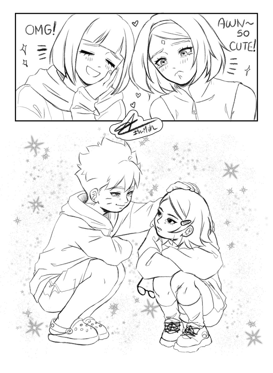 ImMiihyuu's tweet photo. 🔩"É só um machucadinho, quatro olhos, logo melhora!"

#borusara https://t.co/96CnCK0cKH