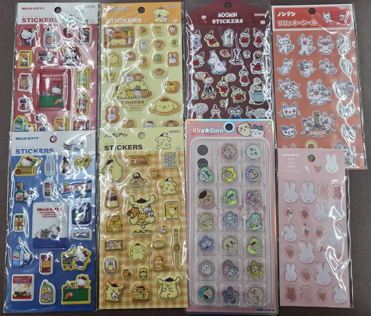 sb_kikyou's tweet photo. ぷっくりシール入荷しました！ 

キャラクター柄のぷっくりシールの購入制限はございません。

※電話でのお取り置きはしておりません。 https://t.co/PtwQQrKn8s