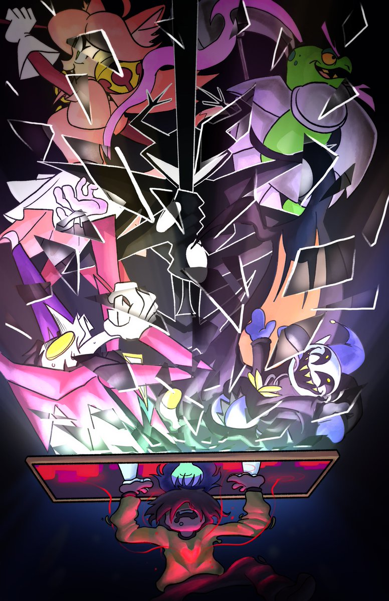 AARONPL15886005's tweet photo. Finally, I made an illustration of the secret bosses AKA the best fights in the game  (without counting flowery) I can be in peace now
#deltaruneㅤㅤㅤ https://t.co/NANxmOSeyI