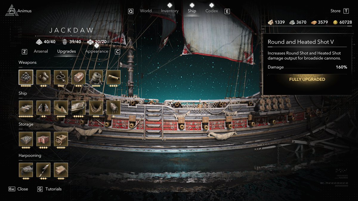 TheRealZephryss's tweet photo. All 12 Jackdaw Ultimate Plan Locations in Assassin's Creed Black Flag Resynced

🟢 Swivel Guns: Devil's Eye Cavern (453,331)

🟢 Ram: La Concepción Wreck (150,271)

🟢 Hull Armor: San Ignacio Wreck (352,744)

🟢 Round Shot: Kabah Ruins (738, 120)

🟢 Mortars: Antocha Wreck (600,636)

🟢 Broadside Cannons: The Blue Hole Shipwreck (440,145)

🟢 Heavy Shot Strength:

🔸️Treasure Map (28,159)
🔸️Chest (271,178)

🟢 Fire Barrel Strength:

🔸️Treasure Map (191,218)
🔸️Chest (455,462)

🟢 Heavy Shot Storage:

🔸️Treasure Map (298,311)
🔸️Chest (863,235)

🟢 Fire Barrel Storage:

🔸️ Treasure Map (862,237)
🔸️ Chest (40,372)

🟢 Mortar Storage:

🔸️ Treasure Map (851,352)
🔸️ Chest (304,622)

🟢 Harpoon Strength:

🔸️ Treasure Map (847,514)
🔸️ Chest (544,693)