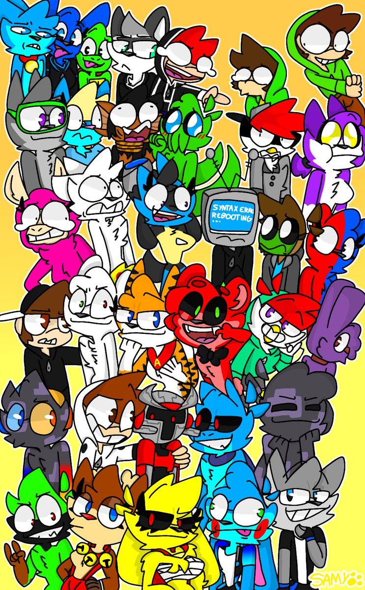 Samzz_55's tweet photo. Aquí dejo dos dibujetes actualizados de mi querido grupete..¡Los Compas Kidz! :3
#LosCompasKidz #CoMPaSKiDZ #ElKinderMini #ElKinder #loscompas #CoMPaS #art #furry #furries #furrys #furryart https://t.co/Mda9t8yQvP