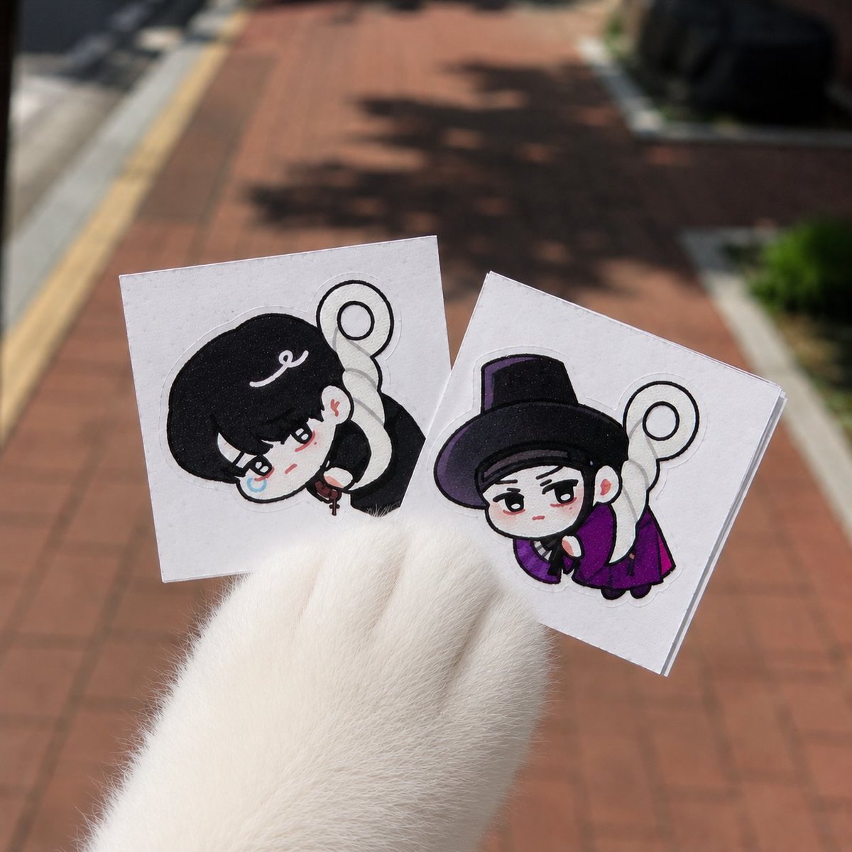 maaarineD4's tweet photo. rt=🫶
오늘 고양 등등곡 공연전에
텬경신&amp;텬료샤 띠부 소량 무인나눔합니다✨️

위치는 타래로~_~(제가아직못감이슈 https://t.co/aklVtO4Q8y