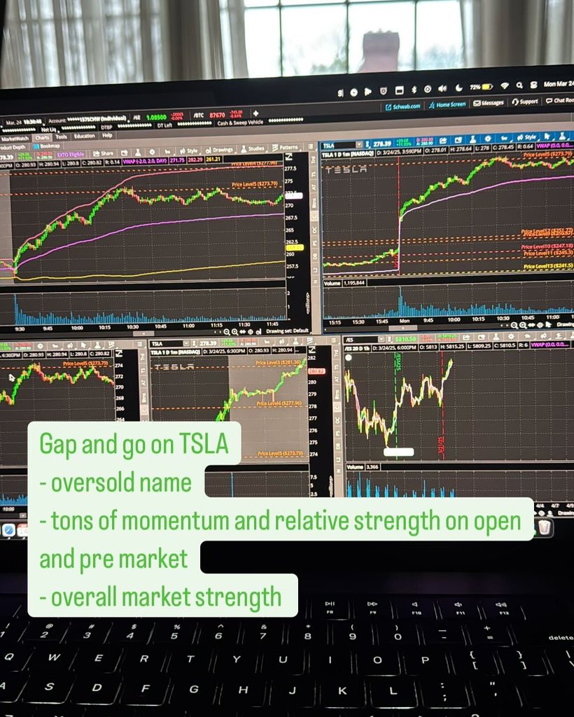 Jennstones01's tweet photo. $83k on the day and $107k in 2 trading days this month. Trade selection and day selection have been great. I have been hesitant on most days, getting adjusted to this volatility and market sentiment change. Will share post breakdown later tonight with risk + trade setup notes etc.
