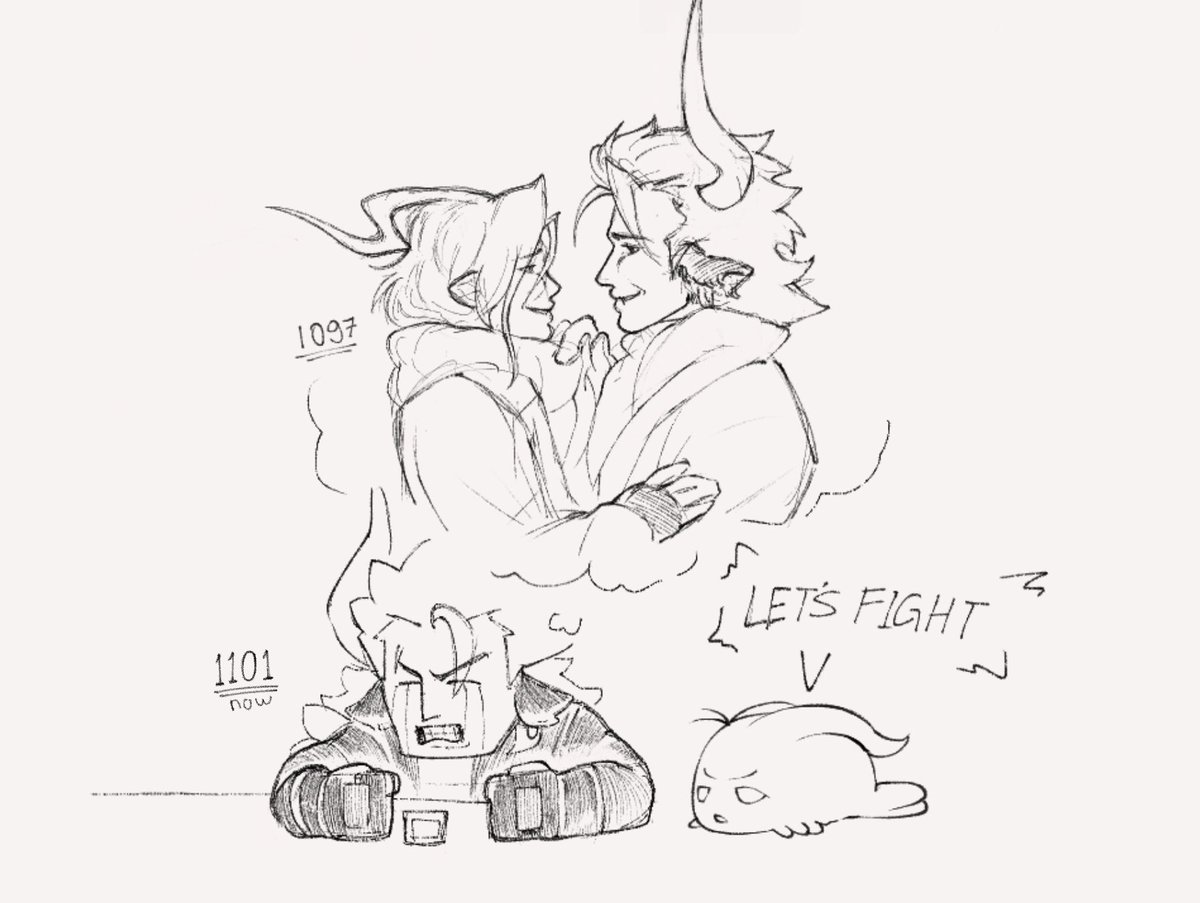 Quorapace's tweet photo. [repost]
I might redraw this

 #角峰海彦 https://t.co/KaD0D7I2UE