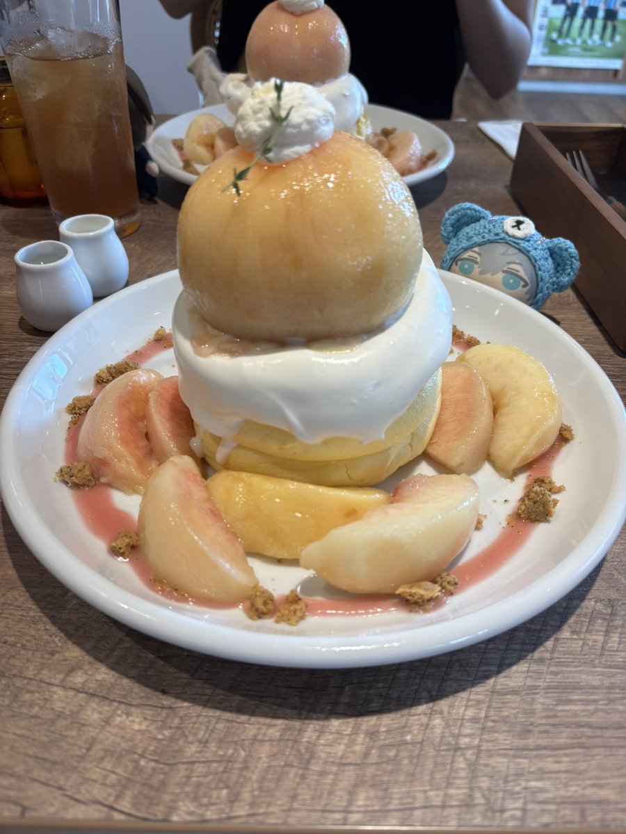 mk39snow's tweet photo. そまさんとパンケーキ🍑してきた✌️ https://t.co/CoMNOYCvdI